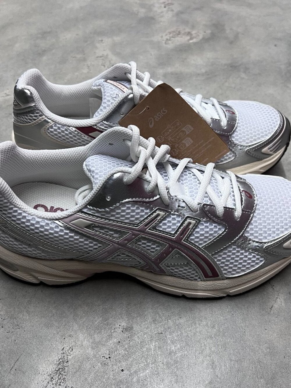Asics Gel 1130 White Rusted Rock Men's 1203A609-117 - New - Picture 3 of 6